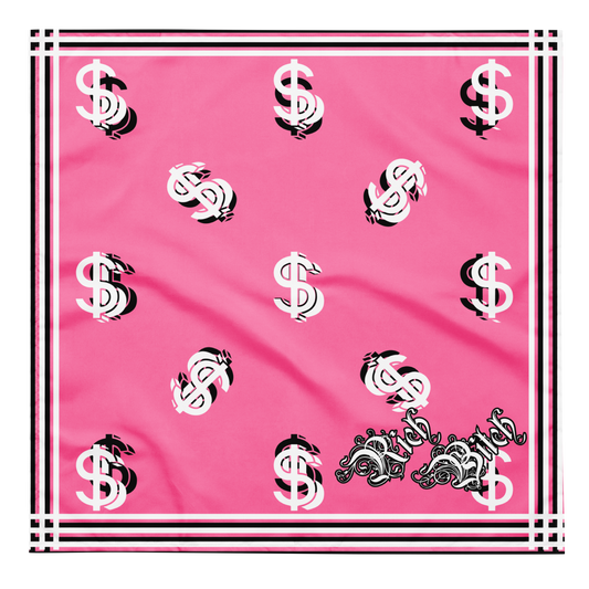 Rich Bitch Dollar Signs Bandana