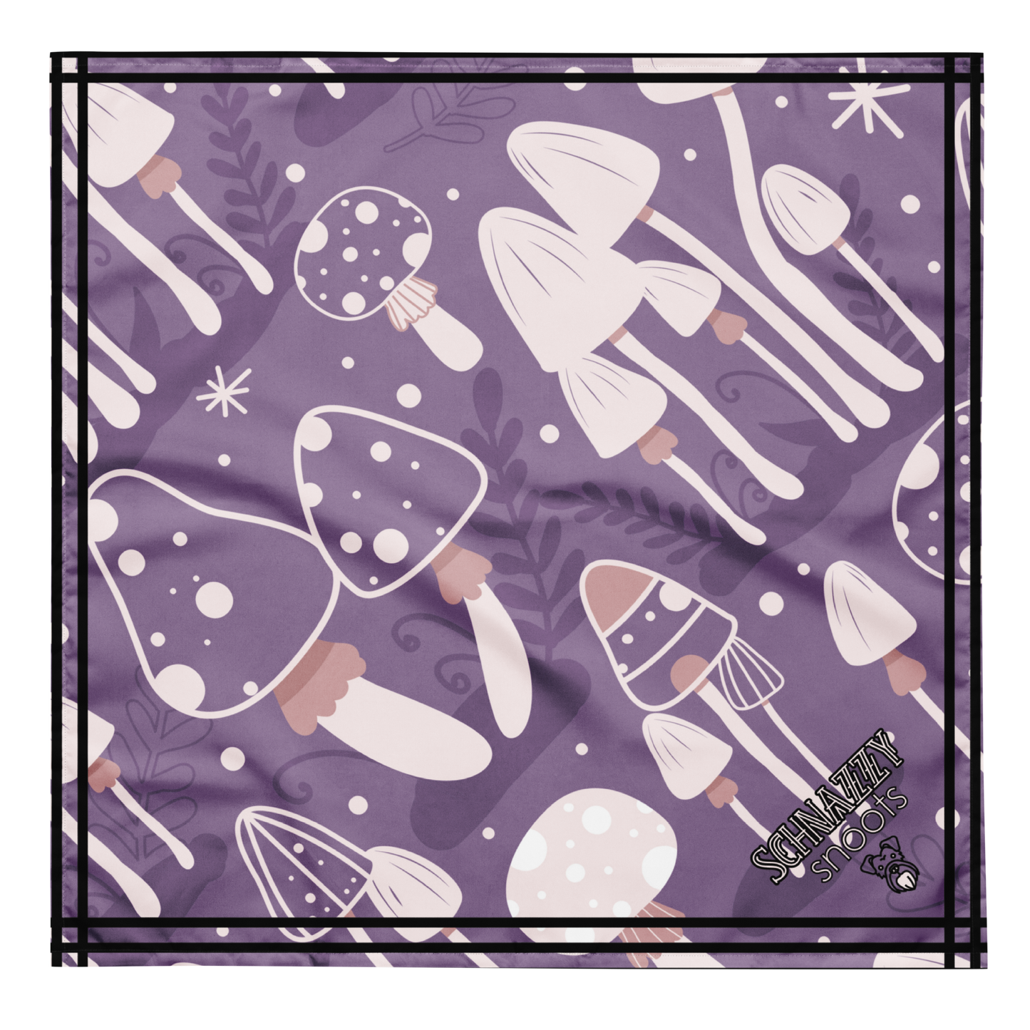 Mushroom Purple Bandana