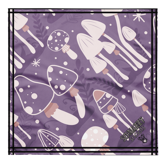 Mushroom Purple Bandana