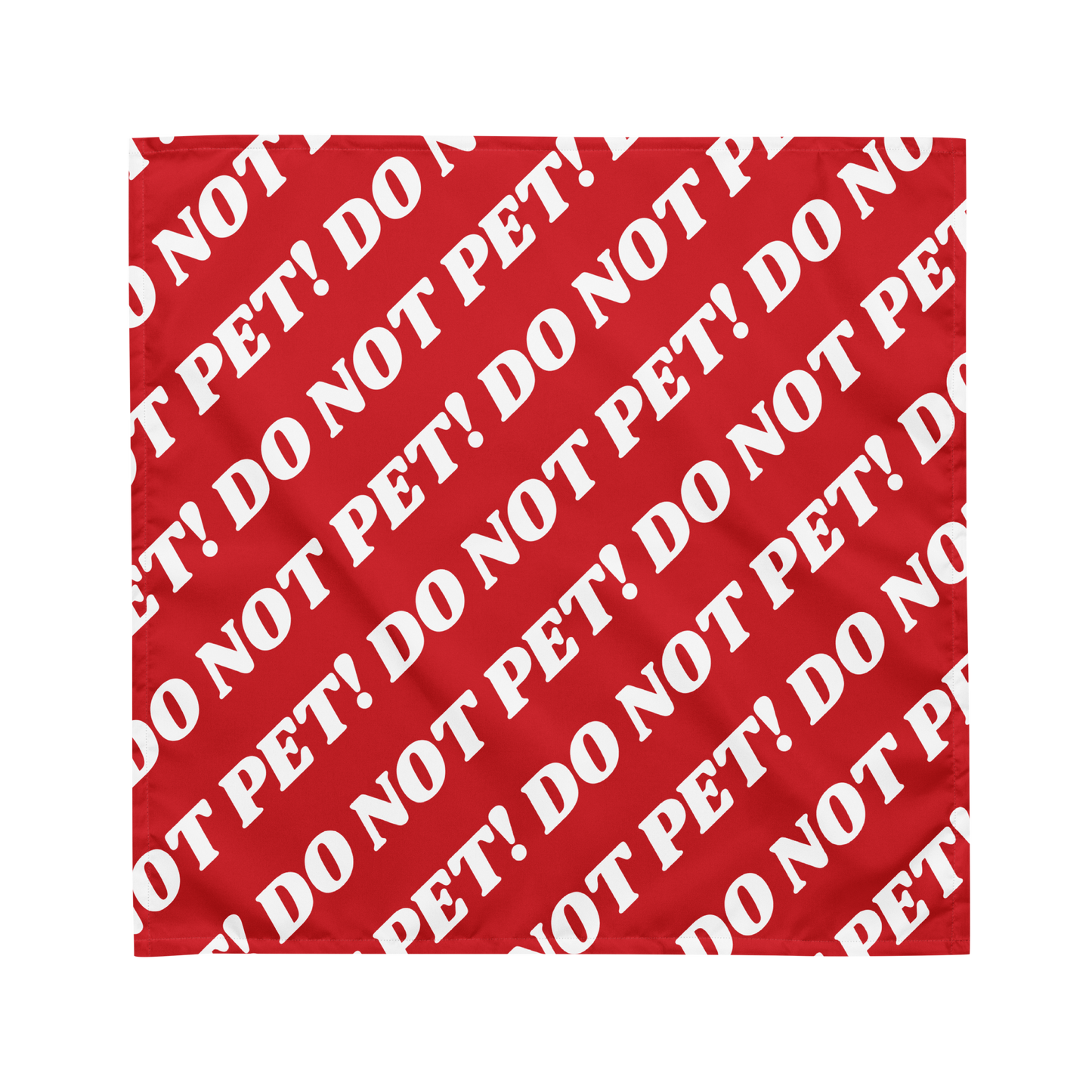 Do Not Pet Bandana