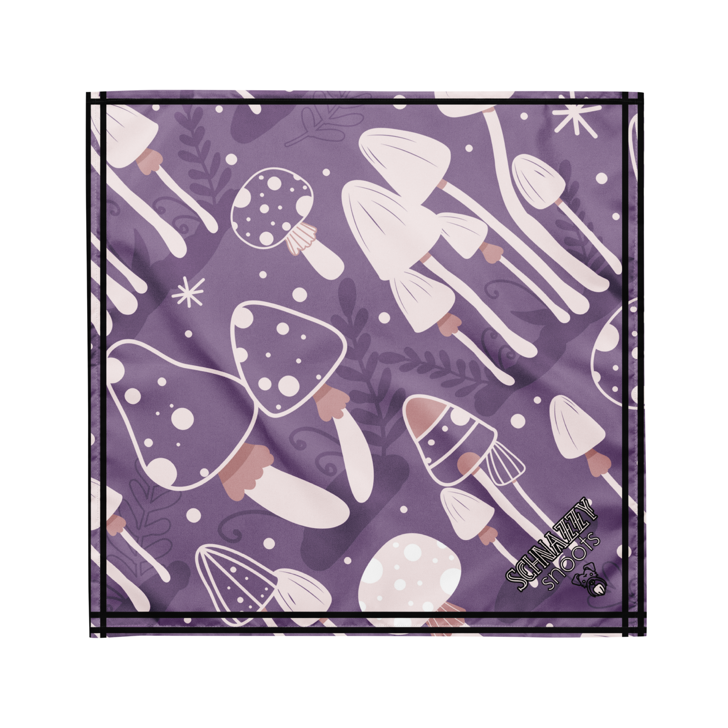 Mushroom Purple Bandana