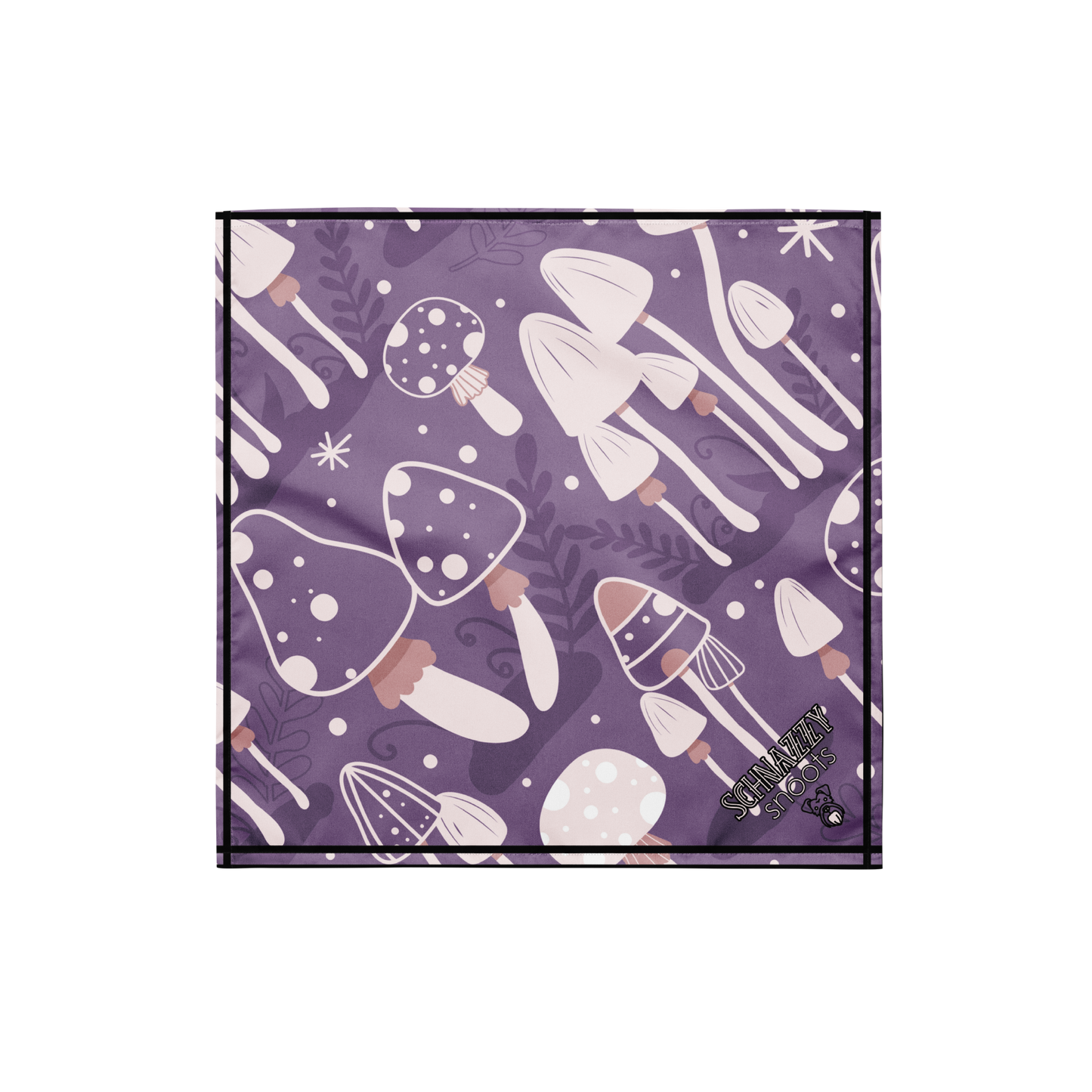 Mushroom Purple Bandana